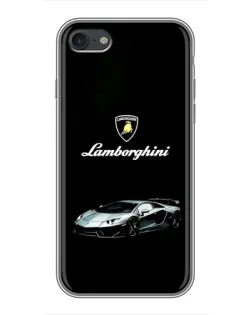 Чохол для iPhone 6 / 6s з картинкою «Логотип Lamborghini класика»