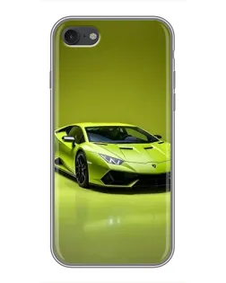 Чохол для iPhone 6 / 6s з картинкою «Салатовий Lamborghini Huracan»