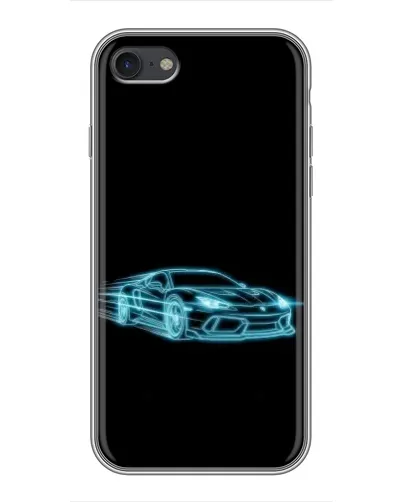 Чохол для iPhone 6 / 6s з картинкою «Неоновий контур Lamborghini» Чохол для iPhone 6 / 6s з картинкою «Неоновий контур Lamborghini»