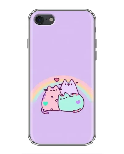 Чохол для iPhone 6 / 6s з картинкою «Веселкові Пушини» Чохол для iPhone 6 / 6s з картинкою «Веселкові Пушини»