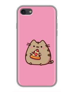 Чохол для iPhone 6 / 6s з картинкою «Пушин із піцою»