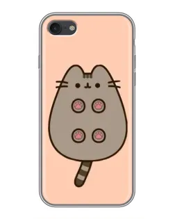 Чохол для iPhone 6 / 6s з картинкою «Пушин пузиком догори»
