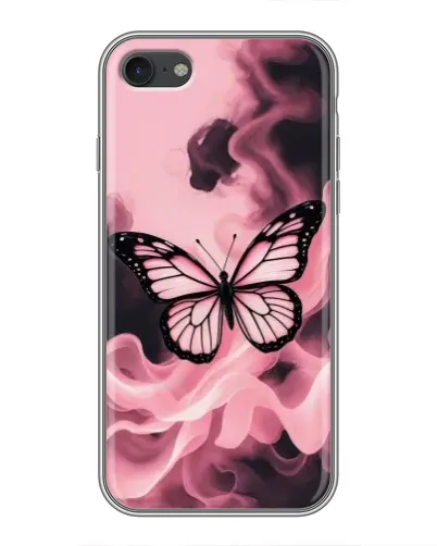 Чехол для iPhone 6 / 6s с картинкой «Бабочка в дыму»