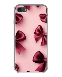 Чохол для iPhone 6 / 6s з картинкою «Бордовий атлас»