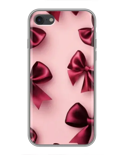 Чохол для iPhone 6 / 6s з картинкою «Бордовий атлас»