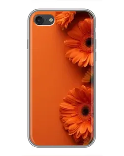 Чохол для iPhone 6 / 6s з картинкою «Помаранчеві гербери»