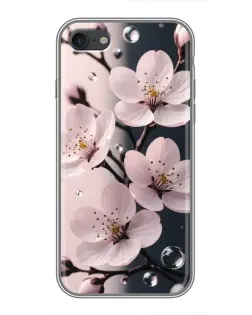 Чохол для iPhone 6 / 6s з картинкою «Ніжня сакура та краплі»