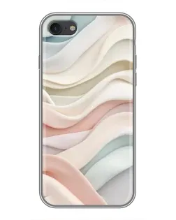 Чохол для iPhone 6 / 6s з картинкою «Пастельні ніжні хвилі»