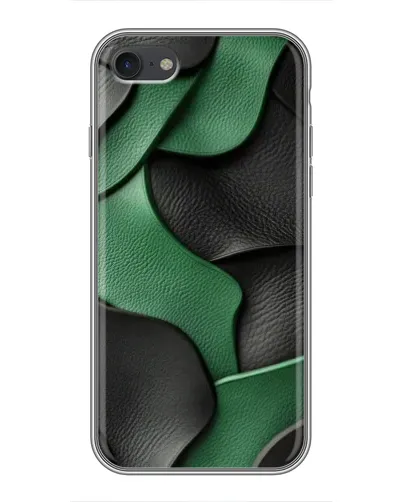 Чохол для iPhone 6 / 6s з картинкою «Зелені шкіряні хвилі» Чохол для iPhone 6 / 6s з картинкою «Зелені шкіряні хвилі»