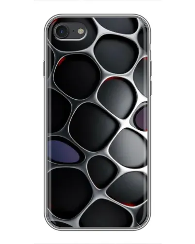 Чохол для iPhone 6 / 6s з картинкою «Об'ємна темна решітка» Чохол для iPhone 6 / 6s з картинкою «Об'ємна темна решітка»