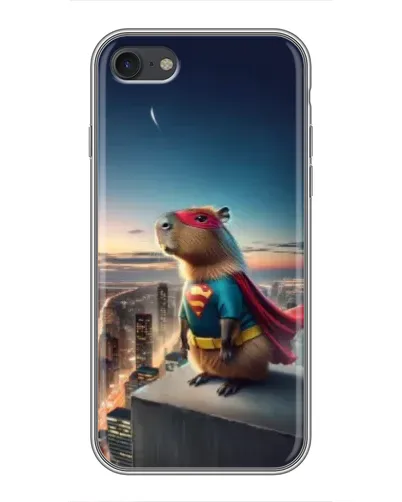Чохол для iPhone 6 / 6s з картинкою «Капі-мен супергерой» Чохол для iPhone 6 / 6s з картинкою «Капі-мен супергерой»