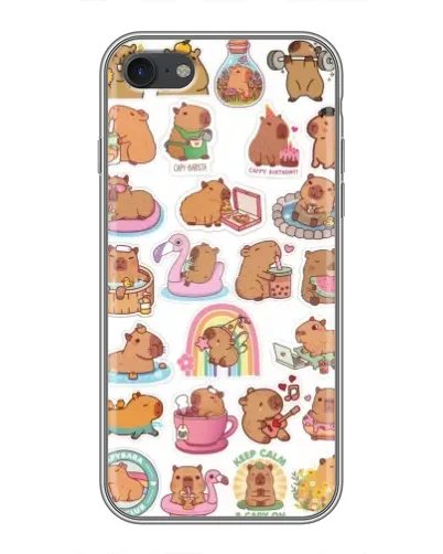 Чохол для iPhone 6 / 6s з картинкою «Капібари набір» Чохол для iPhone 6 / 6s з картинкою «Капібари набір»