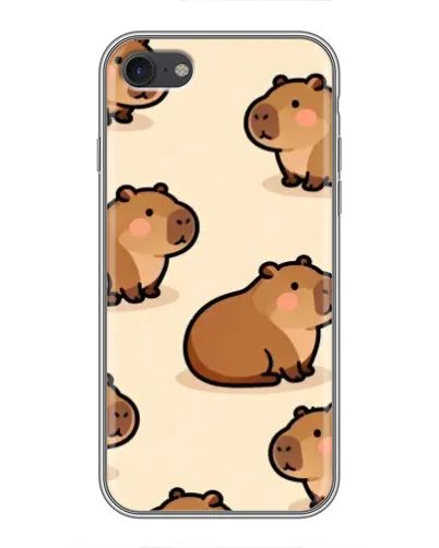 Чохол для iPhone 6 / 6s з картинкою «Паттерн милих капібар» Чохол для iPhone 6 / 6s з картинкою «Паттерн милих капібар»