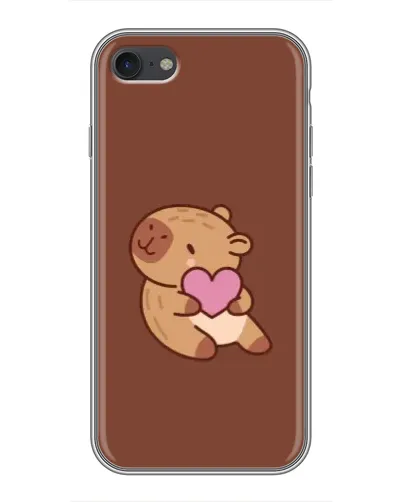 Чохол для iPhone 6 / 6s з картинкою «Капібара з серцем» Чохол для iPhone 6 / 6s з картинкою «Капібара з серцем»