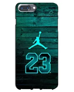 Чохол для iPhone 7 Plus з картинкою «Jordan Cyan 23»