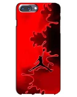 Чохол для iPhone 7 Plus з картинкою «Jordan Red Smoke»
