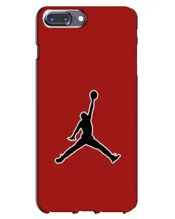 Чохол для iPhone 7 Plus з картинкою «Jordan Red Back»