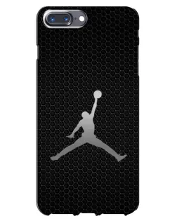 Чохол для iPhone 7 Plus з картинкою «Jordan Dark Carbon»