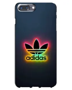 Чохол для iPhone 7 Plus з картинкою «Неоновий Adidas»