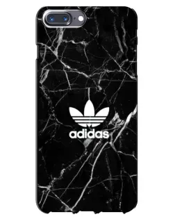 Чохол для iPhone 7 Plus з картинкою «Білий мармур Adidas»