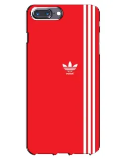 Чохол для iPhone 7 Plus з картинкою «Червоний мінімалізм Adidas»