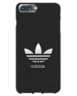 Чохол для iPhone 7 Plus з картинкою «Adidas Карбонова текстура»