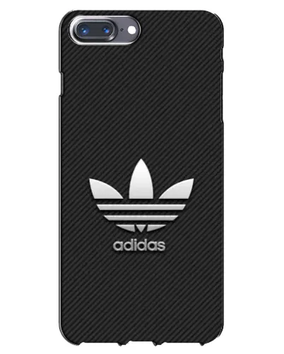 Чохол для iPhone 7 Plus з картинкою «Adidas Карбонова текстура»