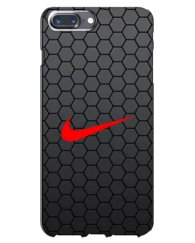 Чохол для iPhone 7 Plus з картинкою «Nike — карбонова сітка»