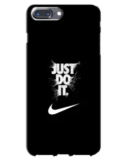 Чохол для iPhone 7 Plus з картинкою «Текстовий принт Nike»