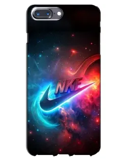 Чохол для iPhone 7 Plus з картинкою «Вогняний логотип Nike»