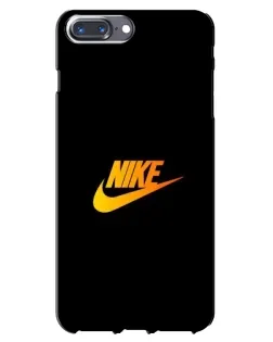 Чехол для iPhone 7 Plus с картинкой «Золотой логотип Nike»