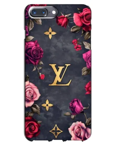 Чохол для iPhone 7 Plus з картинкою «Квітковий Louis Vuitton»