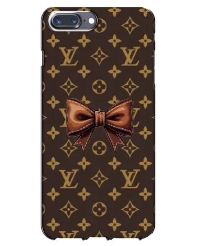 Чохол для iPhone 7 Plus з картинкою «LV з бантом»