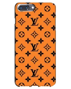 Чохол для iPhone 7 Plus з картинкою «Помаранчевий стиль LV»