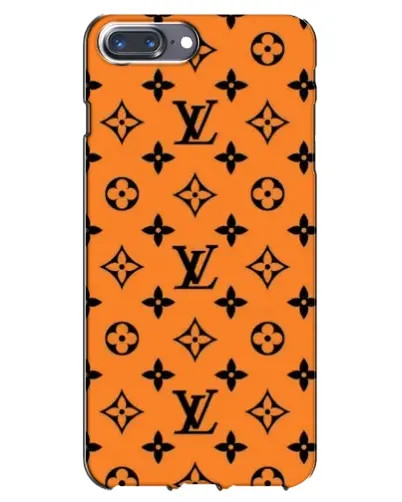 Чохол для iPhone 7 Plus з картинкою «Помаранчевий стиль LV»
