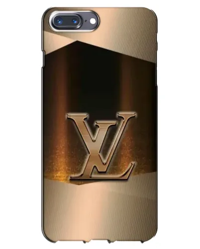 Чохол для iPhone 7 Plus з картинкою «LV — золоте сяйво»