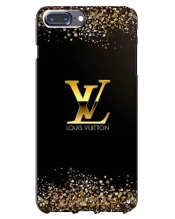 Чохол для iPhone 7 Plus з картинкою «LV — золоті іскри»