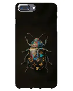 Чохол для iPhone 7 Plus з картинкою «LV — мармуровий принт»