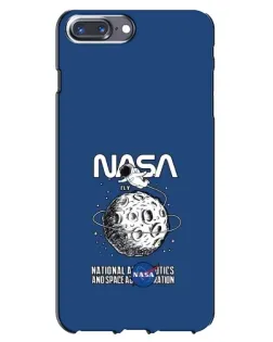 Чохол для iPhone 7 Plus з картинкою «NASA — місячна місія»