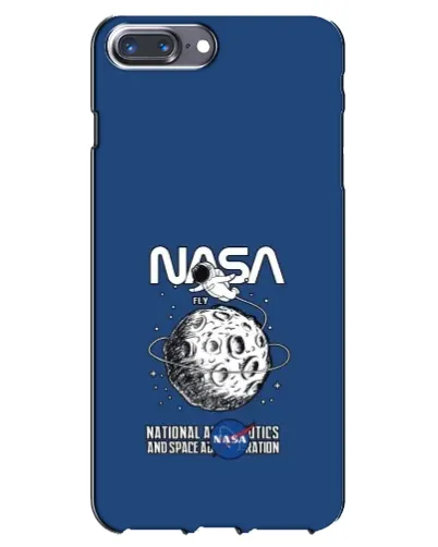 Чохол для iPhone 7 Plus з картинкою «NASA — місячна місія»