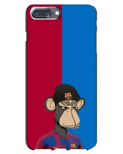 Чохол для iPhone 7 Plus з картинкою «Bored Ape — фанат Барси»
