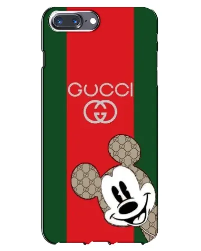 Чохол для iPhone 7 Plus з картинкою «Gucci — смуги та Міккі»