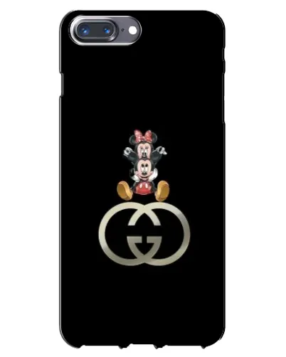 Чохол для iPhone 7 Plus з картинкою «Мінні Маус на лого»