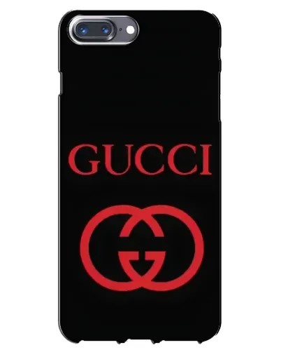 Чохол для iPhone 7 Plus з картинкою «Gucci — червоний логотип»