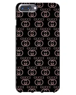 Чохол для iPhone 7 Plus з картинкою «Класична монограма Gucci»