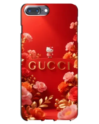 Чохол для iPhone 7 Plus з картинкою «Gucci — золотий сад»