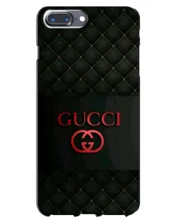 Чохол для iPhone 7 Plus з картинкою «Gucci — стьобаний чорний»