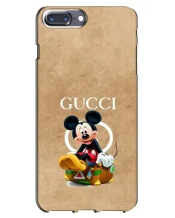 Чохол для iPhone 7 Plus з картинкою «Міккі Маус Gucci — крафт»