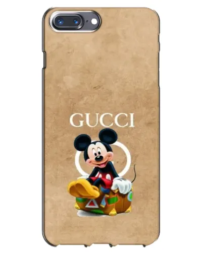 Чохол для iPhone 7 Plus з картинкою «Міккі Маус Gucci — крафт»