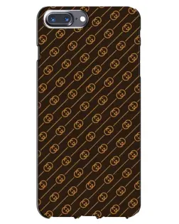 Чохол для iPhone 7 Plus з картинкою «Gucci — золоті діагоналі»